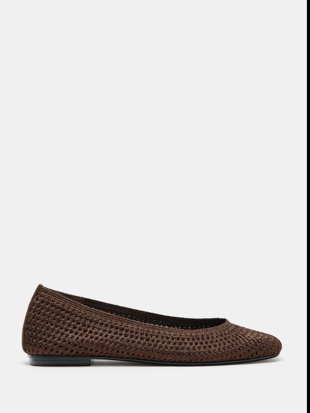 ZARA BRAIDED BALLET FLATS - Picture 3 of 5